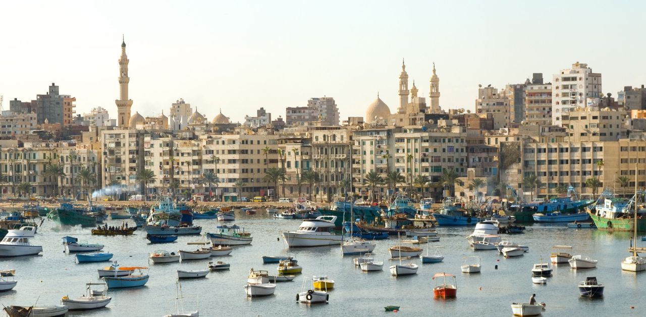 Egyptair Airlines Alexandria Office in Egypt