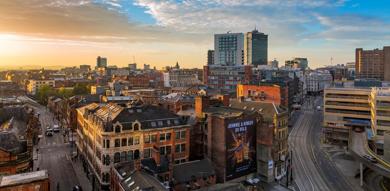 Egyptair Airlines Manchester Office in England